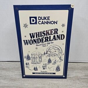 Duke Cannon Whisker Wonderland Beard Care Gift Set Vol 2‎ Beard Wash Oil